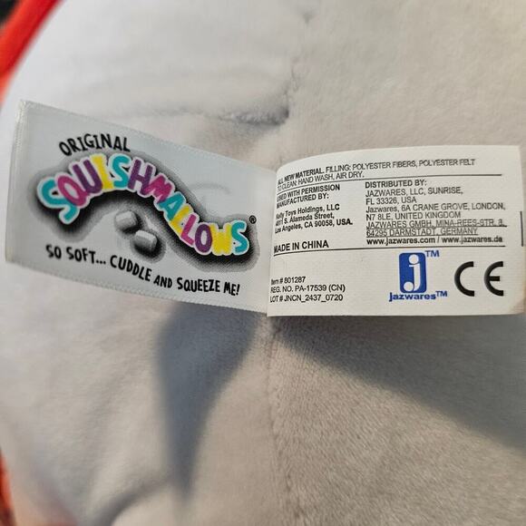 Disney Squishmallows Dumbo Elephant Plush Squishy Soft Toy 14" Stuffed Animal - Picture 7 of 9